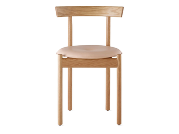 COMMA - Solid wood chair with integrated cushion by Herman Miller - view 2